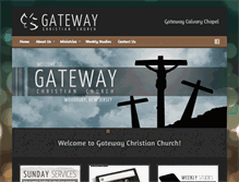 Tablet Screenshot of gatewaychristianchurch.com
